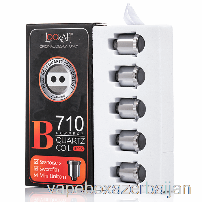 Vape Box Azerbaijan Lookah 710 Connect Quartz Coils Version B
